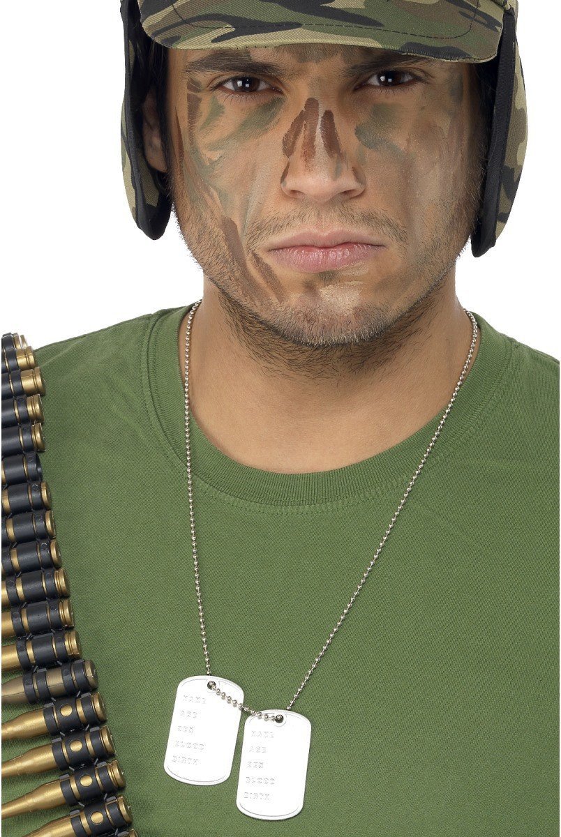 Dogtags | Leger naamplaatjes aan ketting